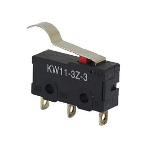 Chave Micro Switch Fim de curso com Haste em Curva