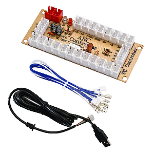 Placa USB Zero Delay para Button Box Cockpit