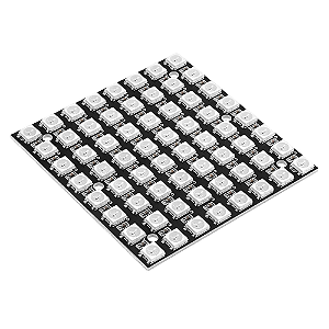 Módulo Matriz LED RGB 8x8 64 Bits WS2812 Endereçável