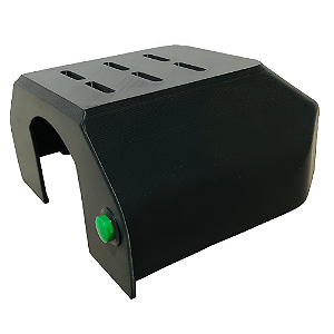Capa 3D com Conectores e Botões para Chassi DD Hoverboard