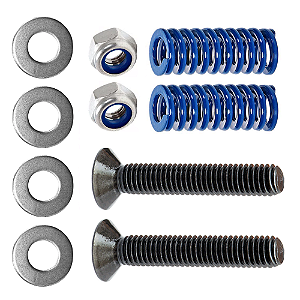 Kit Mola com Parafusos e Porcas com Arruelas para Câmbio H Shifter