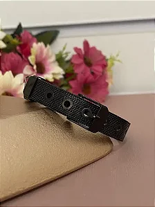 BRACELETE PULSEIRA RELÓGIO PRETO