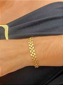 PULSEIRA DOURADA TRAMADA