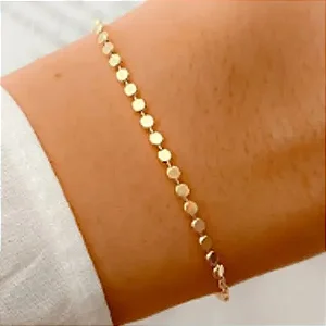 PULSEIRA DOURADA BOLINHAS