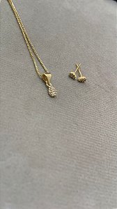 CONJUNTO GOTINHA CRAVEJADA