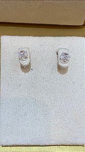 BRINCO PRATA ZIRCONIA