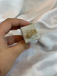ANEL TRIO DOURADO COM PONTOS DE LUZ