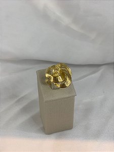 ANEL NÓ ORGANICO DOURADO