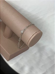 PULSEIRA PRATA PONTO DE LUZ