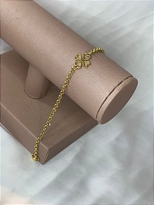 PULSEIRA TREVO DOURADA