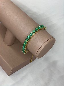 PULSEIRA VERDE DOURADA