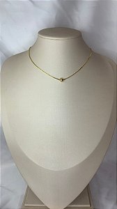 CHOKER BOLINHA DOURADA
