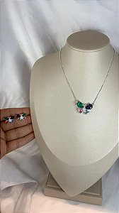 CONJUNTO BOLBOLETA PRATA