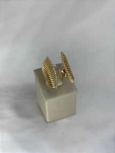ANEL DOURADO REGULAVEL CRAVEJADO
