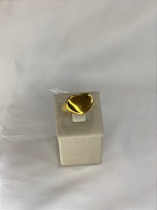 ANEL DOURADO CORAÇÃO