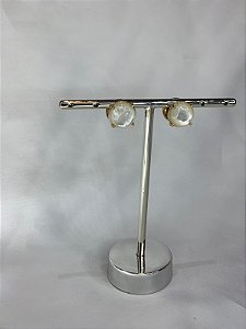 BRINCO OLHO DE GATO DOURADO