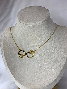 COLAR INFINITO DOURADO