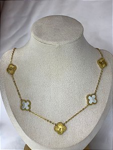 COLAR VAN CLEEF AÇO