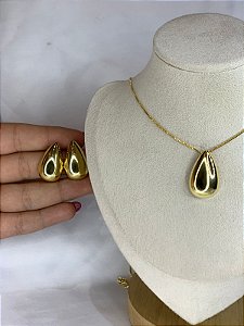 CONJUNTO GOTA DOURADA