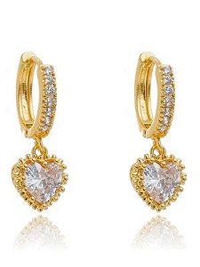 BRINCO ARGOLA CLIC CORAÇÃO