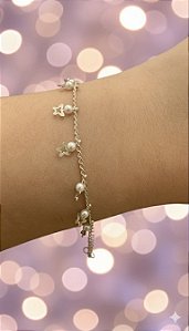 PULSEIRA INFANTIL PRATA