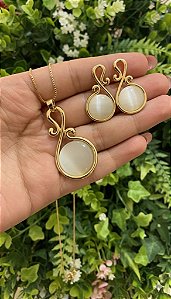 CONJUNTO OLHO DE GATO