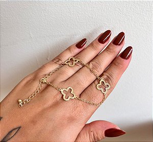 PULSEIRA INSPIRAÇÃO VAN CLEEF VAZADO