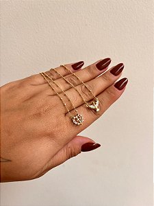 COLAR ESCAPULÁRIO ESPIRITO SANTO CRAVEJADO