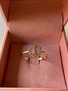 ANEL NOSSA SENHORA CRAVEJADO