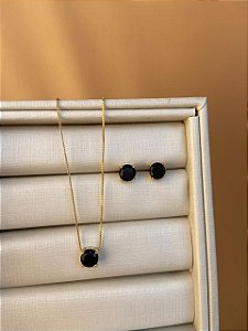 CONJUNTO PONTO DE LUZ PRETO