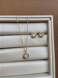 CONJUNTO COM ZIRCONIA