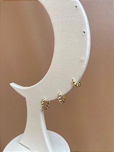 TRIO ARGOLINHAS COM BOLINHAS