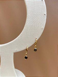 ARGOLINHA CLIC PONTO DE LUZ NEGRO