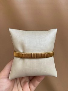 BRACELETE AÇO FREGULAVEL DOURADO