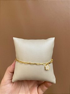 PULSEIRA FLOR CRISTAL