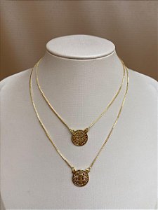 COLAR ESCAPULARIO SÃO BENTO MASCULINO 65CM