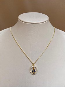 COLAR NOSSA SENHORA CRAVEJADA