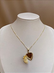 COLAR RELICARIO CORAÇÃO
