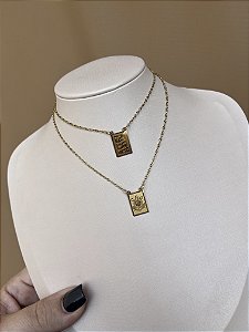 ESCAPULÁRIO MASCULINO CORINTHIANS AÇO INOX