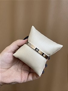 BRACELETE AÇO INOX CARTIER SILVER