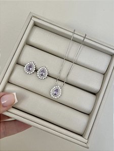 Conjunto gota crav Lilás