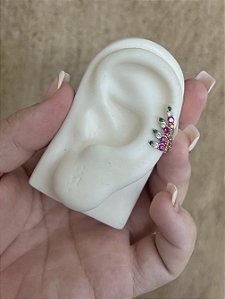 PIRCING FAKE NAVETES COLOR PRATA