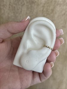 PIRCING FAKE ORGANICO DOURADO