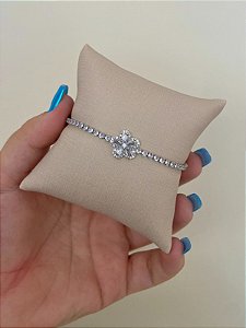 PULSEIRA REVIEIRA FLOR CRISTAL