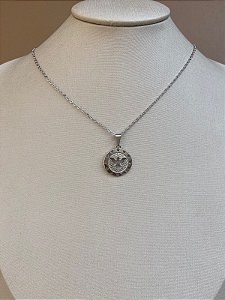 COLAR DIVINO CORAÇÃO VAZADO