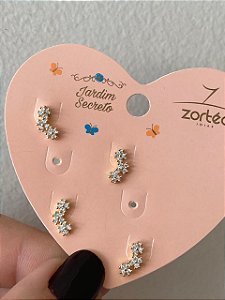 BRINCO DUPLINHA 3 FLORES