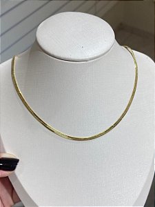 COLAR MALHA FITA 3MM 35CM