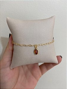 TORNOZELEIRA PONTO DE LUZ AMBAR