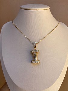 COLAR LETRAS DOURADO