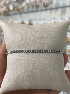 PULSEIRA AÇO SILVER CORRENTE